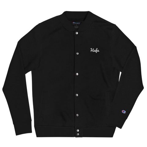 HAFA Embroidered Champion Bomber Jacket